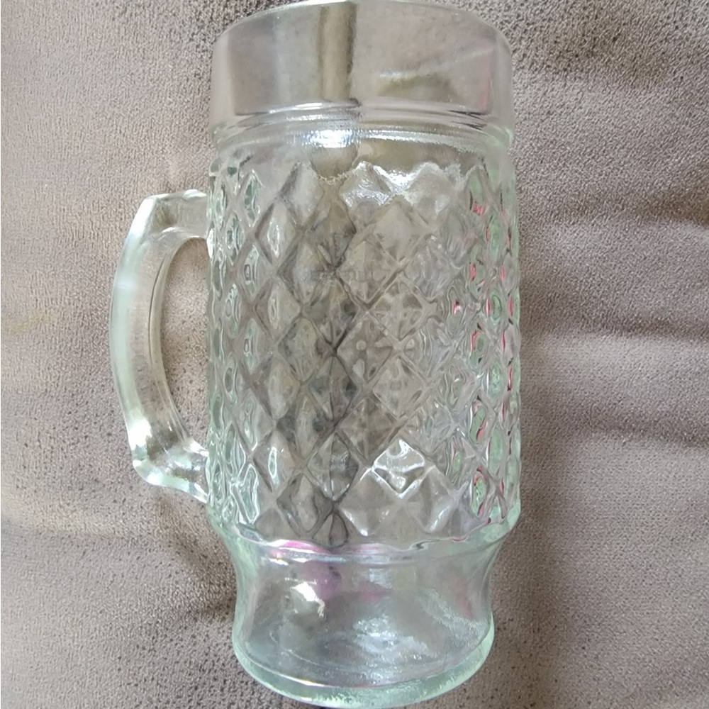 Vintage Anchor Hocking footed mug